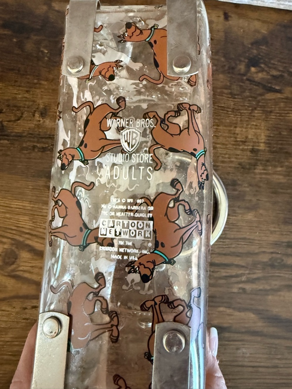 Warner Bros. Clear Scooby-Doo Mini Bag vintage ⭐️Price is firm ⭐️ - Picture 5 of 5